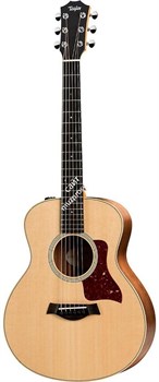 TAYLOR GS MINI-e Walnut GS Mini, гитара электроакустическая, форма корпуса парлор, жесткий чехол - фото 42905