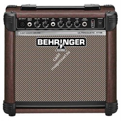 BEHRINGER AT108 2-канальный комбо усилитель 15 Вт для акустических инструментов и вокала с моделированием лампового звучания, 8' - фото 42984