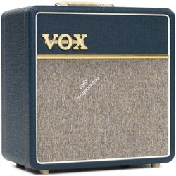 VOX AC4C1 BLUE ламповый гитарный мини комбоусилитель, 4 Вт, синий винил - фото 43078