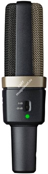 AKG C314 микрофон конденсаторный кардиоидный с переключаемой диаграммой направленности, 20-20000Гц, 20мВ/Па - фото 44240