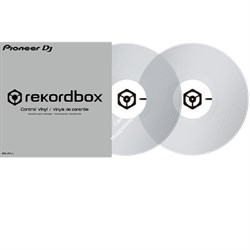 PIONEER RB-VD1-CL Тайм-код пластинки для rekordbox DVS, прозрачные (пара) - фото 44332