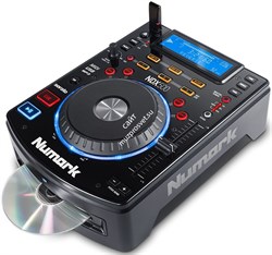 NUMARK NDX500, настольный CD/MP3-плеер, USB-Flash, встроенная аудио карта, USB-midi - фото 44337