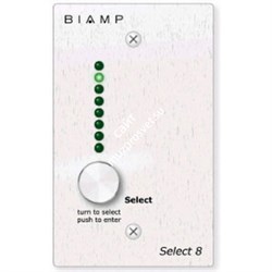 BIAMP SELECT 8 Панель селектора каналов на 8 положений - фото 45365