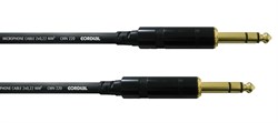 Cordial CFM 1.5 VV инструментальный кабель джек/джек стерео 6.3мм, 1.5м, черный - фото 45486