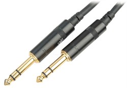 Cordial CFM 3 VV инструментальный кабель джек/джек стерео 6.3мм, 3.0м, черный - фото 45490