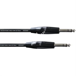 Cordial CIM 3 VV инструментальный кабель джек стерео 6,3 мм male/джек стерео 6,3 мм male, 3,0 м, черный - фото 45499