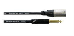 Cordial CFM 6 MV инструментальный кабель XLR male/джек стерео 6.3мм, 6.0м, черный - фото 45535