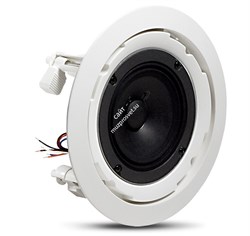 JBL 8124 открытый потолочный громкоговоритель 4", 70В/100В (6Вт, 3Вт, 1.5Вт, 0.75Вт только на 70В), коническая направленность 130°, чувствительность 93 дБ, 60-18000Гц,1,2 кг. В упаковке 4шт - фото 45706