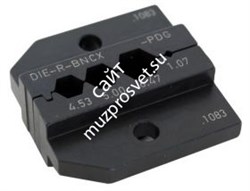 Neutrik DIE-R-BNCX-PDG cменные губки для HX-R-BNC, 1.07 мм, 6.47 мм, 5.00 мм - фото 45827