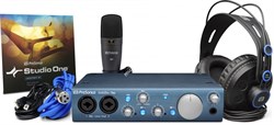 PreSonus AudioBox iTwo Studio комплект для звукозаписи в составе AudioBox iTwo, Studio One Artist + Capture Duo for iPad, микрофон M7, наушники HD7 - фото 45830