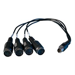 RME BOHDSP9652 MIDI кабель MiniDIN на 4 x MIDI, для HDSP 9652, HDSP MADI, HDSPe MADI, HDSPe RayDAT - фото 45875