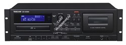 Tascam CD-A580   CD проигрыватель / USB / Кассетный плеер-рекордер, CD/MP3, Pitch CD/ кассета ±10%, RCA разъёмы, пульт ДУ - фото 45947