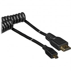 Atomos Micro to Full HDMI Coiled Cable 30 cm - фото 54057