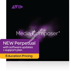 Avid Media Composer Perpetual Education 1-Year Software Updates + Support Plan RENEWAL (Electronic Delivery) - фото 54475