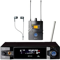 AKG IVM4500 Set BD7 (500.1 - 530.5) - радиосистема персонального мониторинга in-ear, IP2 наушники-вставки в комплекте - фото 54667