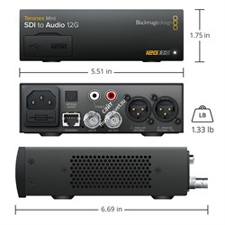 Blackmagic Teranex Mini - SDI to Audio 12G - фото 55412