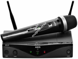 AKG WMS420 Presenter Set Band A (530 - 559), радиосистема с портативным передатчиком + петличный микрофон C417L - фото 58093