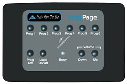 AMIS DigiPage DPRM black панель дистанционного управления для DigiPage ,6 программ, громкость, цвет - черный - фото 58463