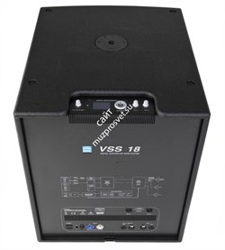VSS 18 PU Black/18" сабвуфер активный 2x500 Вт + 1x750 Вт, DSP/KME - фото 58770