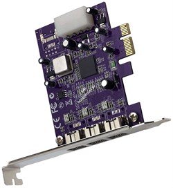 Sonnet Allegro FireWire 800 PCIe Card (3 ports) TI Chip [Thunderbolt compatible] - фото 58878