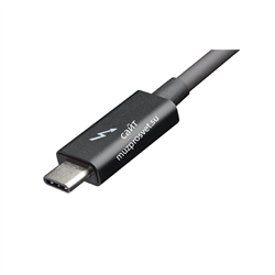 Sonnet Cable, Thunderbolt 3, 1.0m, 40Gb, Black - фото 58915