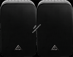 BEHRINGER 1C-BK пара компактных пассивных 2-полосных громкоговорителей, динамик 5.5'' + твиттер 0.5'', цвет: черный. - фото 59334