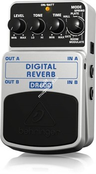 BEHRINGER DIGITAL REVERB DR600 гитарная педаль цифрового стерео эффекта Reverb - фото 59440