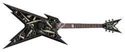 RZR SHG/Dimebag Razorback Shard Graphic/Эл. гитара, дека - красное дерево, гриф- красное дерево/DEAN - фото 59673