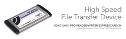 Sonnet SDXC UHS-I Pro Reader/Writer ExpressCard/34 [Thunderbolt compatible] - фото 59968