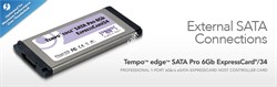 Sonnet Tempo Edge SATA 6Gb ExpressCard/34 (1 port) - фото 59991