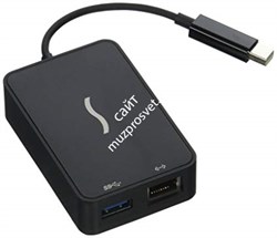 Sonnet USB 3.0 + Gigabit Ethernet Thunderbolt Adapter - фото 60194