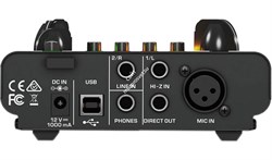 BEHRINGER MIC500USB USB-аудиоинтерфейс с ламповым предусилителем - фото 60432