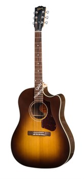 GIBSON 2018 J-45 WALNUT (BURST) AG Walnut Burst гитара электроакустическая - фото 62660