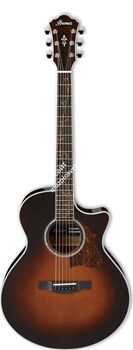 IBANEZ AE205-BS, электроакустическая гитара , цвет античный тёмный бёрст, - фото 62804