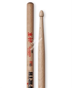 VIC FIRTH SHO5B SHOGUN® 5B Japanese White Oak барабанные палочки, японский дуб, деревянный наконечник - фото 63111