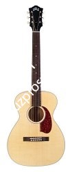 GUILD M-40E Troubadour Concert, Natural электроакустическая гитара, цвет натуральный, в комплекте кейс. - фото 63209