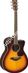 YAMAHA FSX720SCBS акустическая гитара, цвет Brown Sunburst - фото 63254