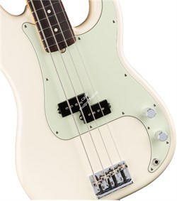 FENDER AM PRO P BASS RW OWT бас-гитара American Pro Precision Bass, цвет олимпик уайт, палисандровая накладка грифа - фото 63456