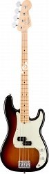 FENDER AM PRO P BASS MN 3TS бас-гитара American Pro Precision Bass, 3 цветный санберст, кленовая накладка грифа - фото 63466