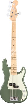 FENDER AM PRO P BASS V MN ATO бас-гитара American Pro Precision Bass V, цвет антик олив, кленовая накладка грифа - фото 63528