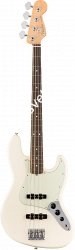 FENDER AM PRO JAZZ BASS RW OWT бас-гитара American Pro Jazz Bass, цвет олимпик уайт, палисандровая накладка грифа - фото 63534