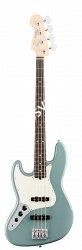 FENDER AM PRO JAZZ BASS LH RW SNG бас-гитара American Pro Jazz Bass, леворукая, цвет соник грэй, палисандровая накладка грифа - фото 63571
