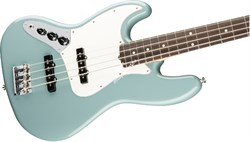 FENDER AM PRO JAZZ BASS LH RW SNG бас-гитара American Pro Jazz Bass, леворукая, цвет соник грэй, палисандровая накладка грифа - фото 63574