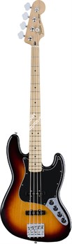 FENDER DLX ACTIVE J BASS MN 3TSB бас-гитара Deluxe Active Jazz Bass, 3-х цветный санберст, кленовая накладка грифа - фото 63629