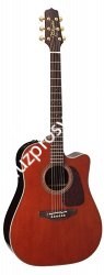 TAKAMINE PRO SERIES P5DC WB электроакустическая гитара типа DREADNOGHT CUTAWAY с кейсом, цвет - коричневый Whiskey Brown, верхня - фото 63747