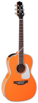 TAKAMINE CP3NY OR электроакустическая гитара типа New Yorker с кейсом, цвет - оранжевый, покрытие - глянцевое, верхняя дека - ма - фото 63784