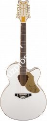 Gretsch G5022CWFE-12 Rancher™ Falcon Jumbo 12-String Cutaway Electric, Fishman® PU, White Электроакустическая гитара, цв. белый - фото 63804