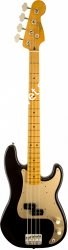 FENDER 50s Precision Bass Lacquer, Maple Fingerboard, Black Бас-гитара - фото 63903