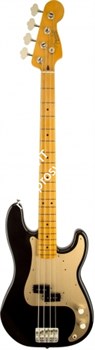 FENDER 50s Precision Bass Lacquer, Maple Fingerboard, Black Бас-гитара - фото 63904