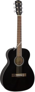 FENDER CT-60S BLK Акустическая гитара с уменьшенной мензурой (тревел), топ массив ели, цвет черный - фото 64028
